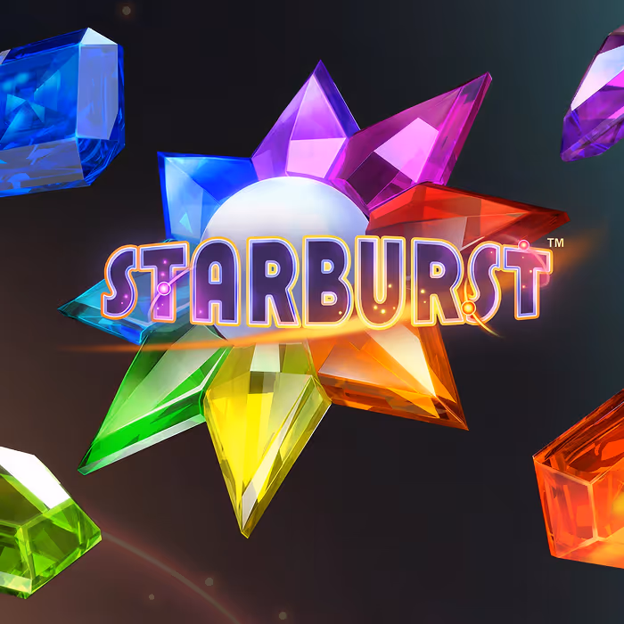 Starburst - ikonischer NetEnt-Slot mit expandierenden Wilds und kosmischem Thema